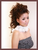 ★サイドねじり＆盛り盛り逆毛の超小顔ゴージャスアップ★